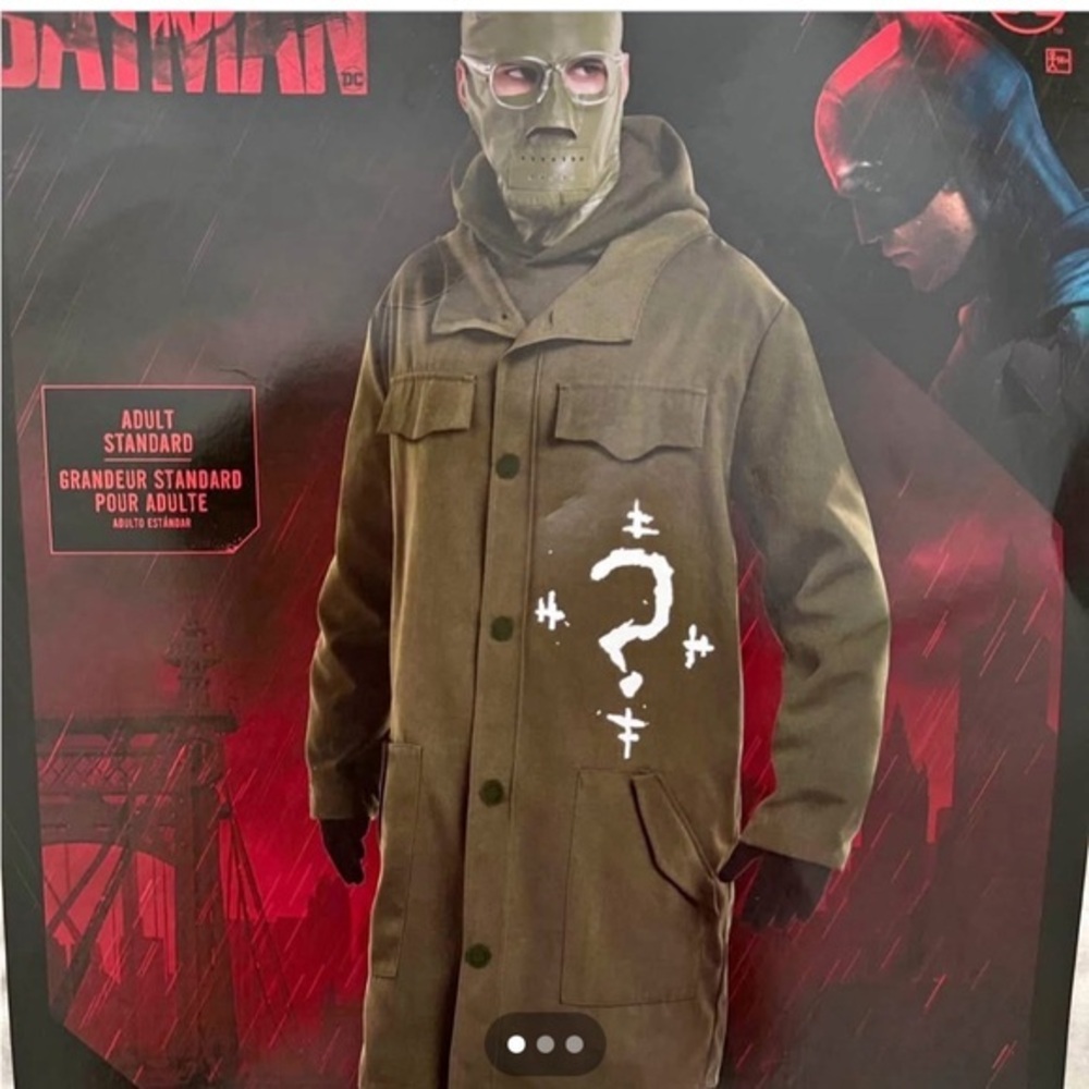 New Batman The Riddler Costume